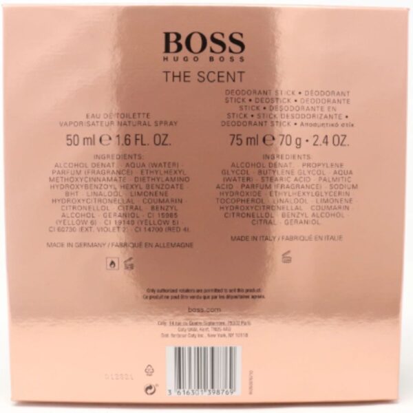 Coffret The Boss The Scent Pack